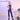 【Partially Ready For Ship】【Size S-2XL】DokiDoki-R Anime Game Cosplay Costume Cinderella Gray Outfit Purple Sports Suit