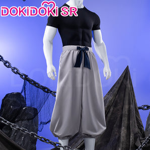 【Ready For Ship】【Size S-3XL】DokiDoki-SR Anime Cosplay Black Grey Costume Men Halloween