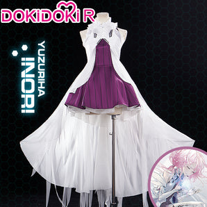 【Partially Ready For Ship】DokiDoki-R Anime Guilty Crown Cosplay Yuzuriha Inori Costume White