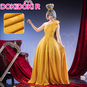 【In Stock】【Size S-2XL】DokiDoki-R Anime Cosplay Costume Rabbit Yellow Dress