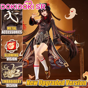 【Ready For Ship】【Size S-XXL】DokiDoki-SR Game Genshin Impact Hutao Cosplay Costume Hu Tao Costume Halloween