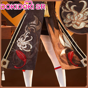 【Ready For Ship】【Size S-XXL】DokiDoki-SR Game Genshin Impact Hutao Cosplay Costume Hu Tao Costume Halloween