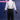 【In Stock】DokiDoki-R Anime Cosplay Costume White Top Black Pants