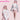 DokiDoki-R Cosplay Cosplay Costume Hanami Sakura Pink Suit