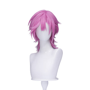 DokiDoki Anime Cosplay Wig Short Pink Hair