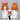 【Wig Ready For Ship】DokiDoki Game Cosplay Woman Sqquirrel Girrl Wig / Ear / Tail Short Curly Orange Hair