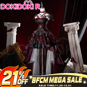 【Partially Ready For Ship】【Size S-2XL】DokiDoki-R Game Love And Deepspace Cosplay Main Character  Protagonist Where Drakeshadows Fall Costume Sylus MC Scarlet Passion