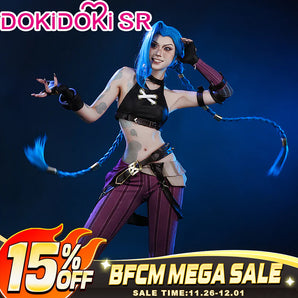 【Ready For Ship】【Size S-2XL】DokiDoki-SR Game Cosplay Costume / Tattoo Sticker