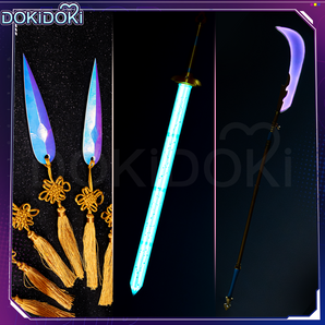 【Glowing】DokiDoki Movie Anime KPop Demon Hunters Cosplay Mira / Rumi / Zoey Prop HUNTR/X