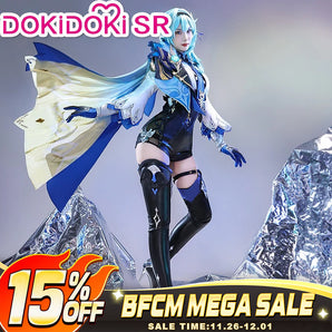 【Ready For Ship】【Last Batch】DokiDoki-SR Game Genshin Impact Cosplay Eula Costume / Shoes
