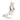 【Ready For Ship】DokiDoki Game Genshin Impact Cosplay Ning Guang Wig Long White NingGuang