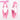 【Ready For Ship】DokiDoki Game Prooject Sekaai Colorful Staage!  Cosplay Wig Long Straight Pink Hair