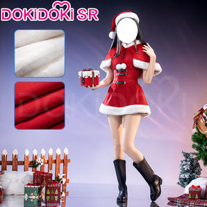 【Ready For Ship】【Size S-3XL】DokiDoki-SR Anime Rascal Does Not Dream Cosplay Iwamizawa Nene Costume Christmas