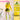 【Size XS-2XL 】DokiDoki-R Game Cosplay Yellow Raincoat Costume