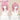 【Ready For Ship】DokiDoki Anime Shugo Chara Cosplay Hinamori Amu Amulet Angel Wig Pink Long Hair