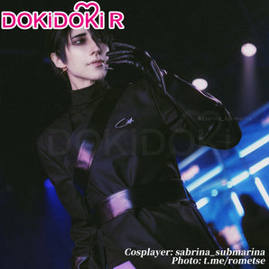 【 Partial Ready For Ship】【Size S-3XL】DokiDoki-R Music Video Cosplay Costume R3 Black Sorrow Halloween