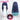 【Ready For Ship】DokiDoki Anime Oshi no Ko Cosplay Kurokawa Akane Wig Long Straight Dark Blue Cyan Gradient