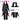 【Ready For Ship】【Last Batch】【Size XS-3XL】Dokidoki-N Anime DDD Cosplay Black Costume