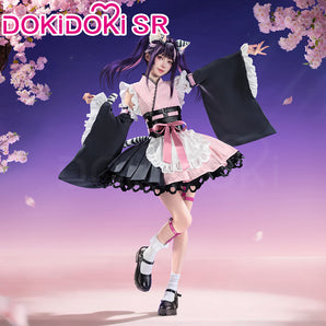 DokiDoki-SR Anime Cosmic Princess Kaguya! Cosplay Komazawa Noi Costume Cute Maid