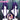 【Ready For Ship】DokiDoki Anime Oshi no Ko Cosplay Hoshino Ai Wig / Fake Eyelashes / Head Accessory Long Straight Purple Pink