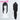 【Ready For Ship】DokiDoki Anime Cosplay Wig Long Straight Black Hair Pony Tail