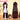 【Ready For Ship】DokiDoki Game Honkai: Star Rail Cosplay Lingsha Wig Long Straight Brown Red Highlight Ling sha