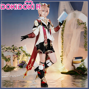 【Size S-2XL】DokiDoki-R Game Genshin Impact Cosplay Dahlia  Costume Mondstadt