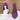 【Ready For Ship】DokiDoki Anime Monogatari series Cosplay Senjougahara Hitagi Wig Long Straight Purple Hair
