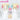 【Ready For Ship】DokiDok Anime Cosplay dyeing Wig / Tattoo Stickers/Earring  Long Curly Pink Blue Wig