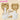 【Ready For Ship】【Last Batch】DokiDoki Game Genshin Impact Cosplay Yaoyao Wig Women Yao Yao Light Brown Wig