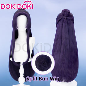 【EU LOCAL SHIPPING】DokiDoki Anime The Apothecary Diaries Cosplay Jinshi Wig Long Straight Purple Hair