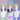 【Partially Ready For Ship】DokiDoki Game Cosplay Wig Short Golden & Purple Hair Dorm