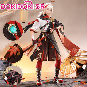 【Partially Ready For Ship】【Size S-2XL】DokiDoki-SR Game Genshin Impact Kazuha Cosplay Costume / Shoes Men