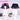 【EU Local Shipping】【Size XS-3XL】DokiDoki Game Zenless Zone Zero Cosplay Nangong Yu Wig Angels of Delusion Short Straight Black Pink Double Tail Hair  ZZZ Nan Gong Yu