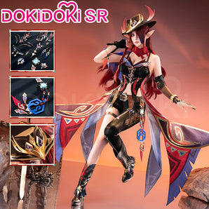 【Partial Ready For Ship】【Size S-3XL】DokiDoki-SR Game Genshin Impact Cosplay Chasca Costume Natlan