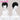 【Ready For Ship】DokiDoki Anime NANA Cosplay Honjo Ren Wig Short Straight Black Hair