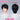 【Ready For Ship】【Kids Version】DokiDoki Movie Anime Cosplay Men Wig Short Black Hair