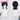 【Ready For Ship】DokiDoki Anime Gokurakugai Cosplay Yoru Wig Short Straight Black Hair