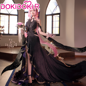【In Stock】DokiDoki-R Game Honkai Impact 3rd Cosplay Elysia Costume Party Dress