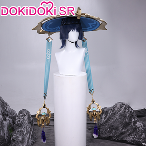 【US LOCAL SHIPPING 】DokiDoki-SR Game Genshin Impact Cosplay Wanderer Scaramouche Cosplay Hat