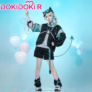 【In Stock】DokiDoki-R Cosplay Vtuber AZA Cosplay Costume NIJISANJI