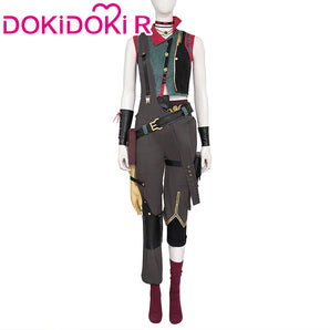 【Ready For Ship】【XS-3XL】DokiDoki-R Anime Cosplay Powderr Costume Waistcoat