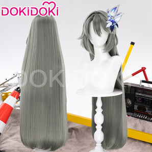 【Ready For Ship】DokiDoki Game Honkai Impact 3 Cosplay Vita Cosplay Wig Long Straight Green Hair