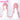 【Ready For Ship】DokiDoki Anime The Future Diary Cosplay Gasai Yuno Wig Long Straight Pink Hair
