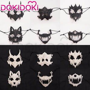 【Partially Ready For Ship】【In Stock】DokiDoki  Cosplay Dragon/Tiger/Dog/Wolf Mask Prop