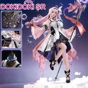 【Glowing】【Size S-2XL】DokiDoki-SR Game Wuthering Waves Cosplay Denia Costume