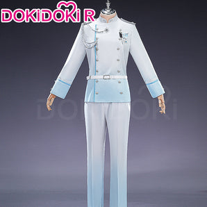 【Size XS-2XL】DokiDoki-R Virtual Idol PLAVE Cosplay Yejun Costume White Military Uniform Stage Outfit Nam Yejun