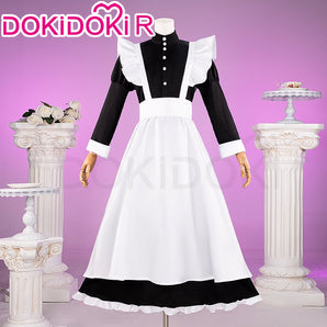 【IN STOCK】【Size S-2XL】DokiDoki-R Butler / Maid Male Female Costume Black White