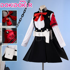 【XS-3XL】DokiDoki-R Game Cosplay Skirt Female Costume