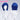 【Ready For Ship】DokiDoki Movie Anime Cosplay Women Wig Short Straight Blue Hair